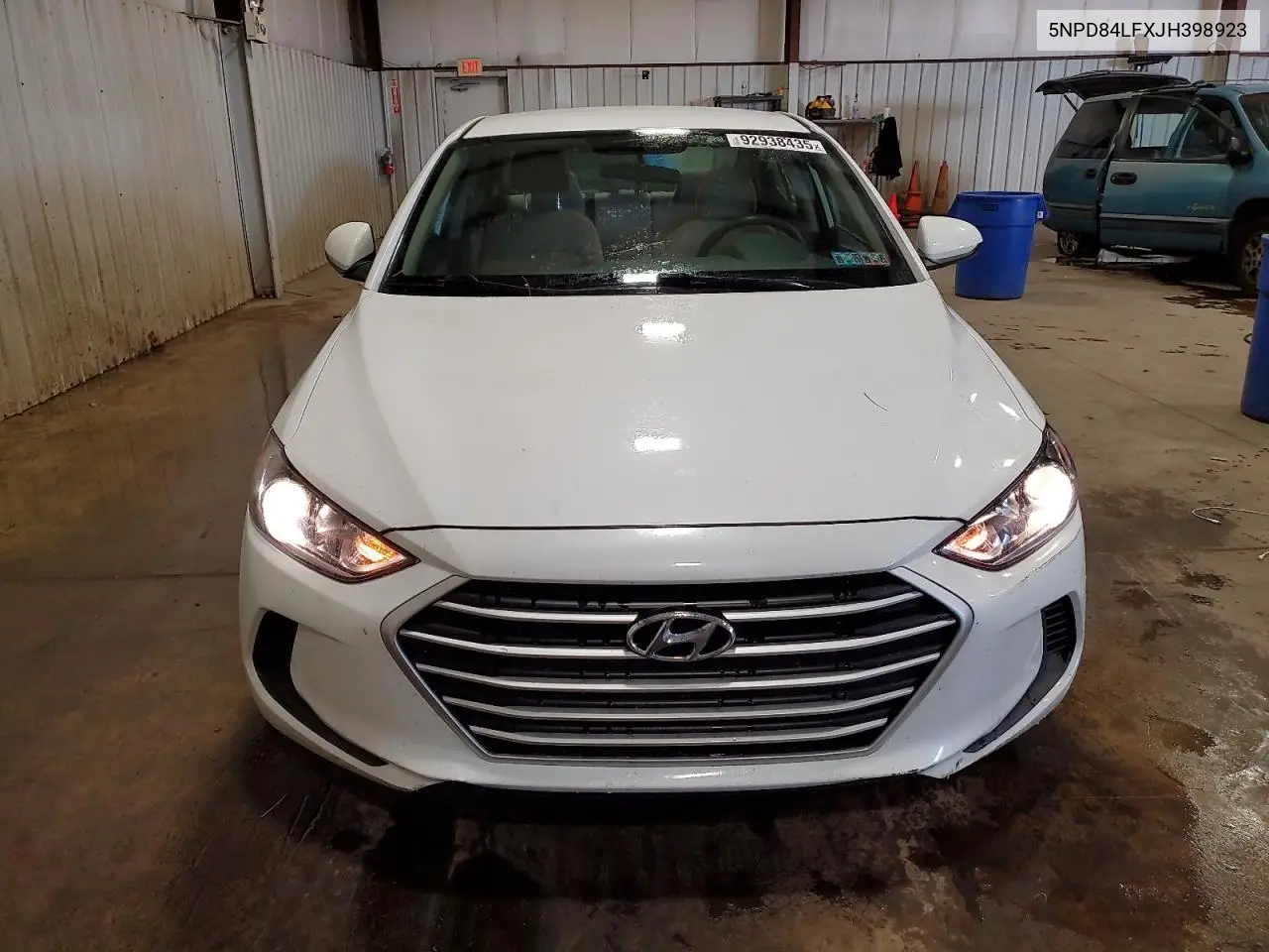 5NPD84LFXJH398923 2018 Hyundai Elantra Sel