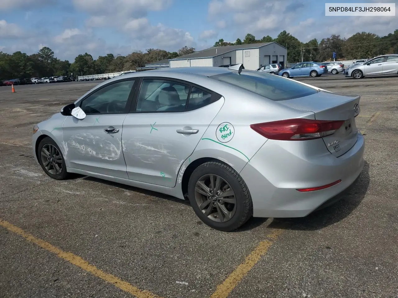 5NPD84LF3JH298064 2018 Hyundai Elantra Sel