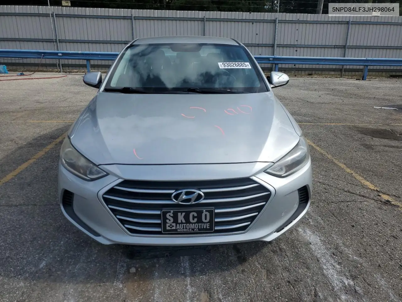 5NPD84LF3JH298064 2018 Hyundai Elantra Sel