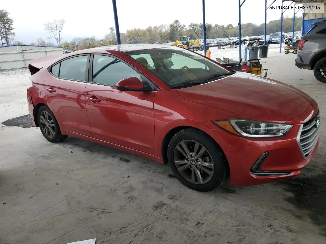 5NPD84LF7JH379195 2018 Hyundai Elantra Sel