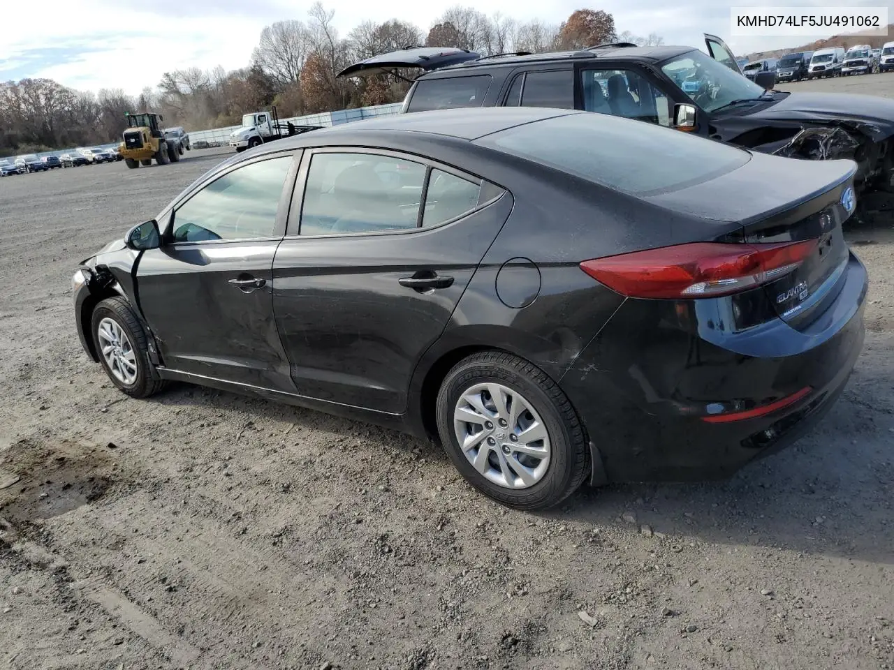 KMHD74LF5JU491062 2018 Hyundai Elantra Se