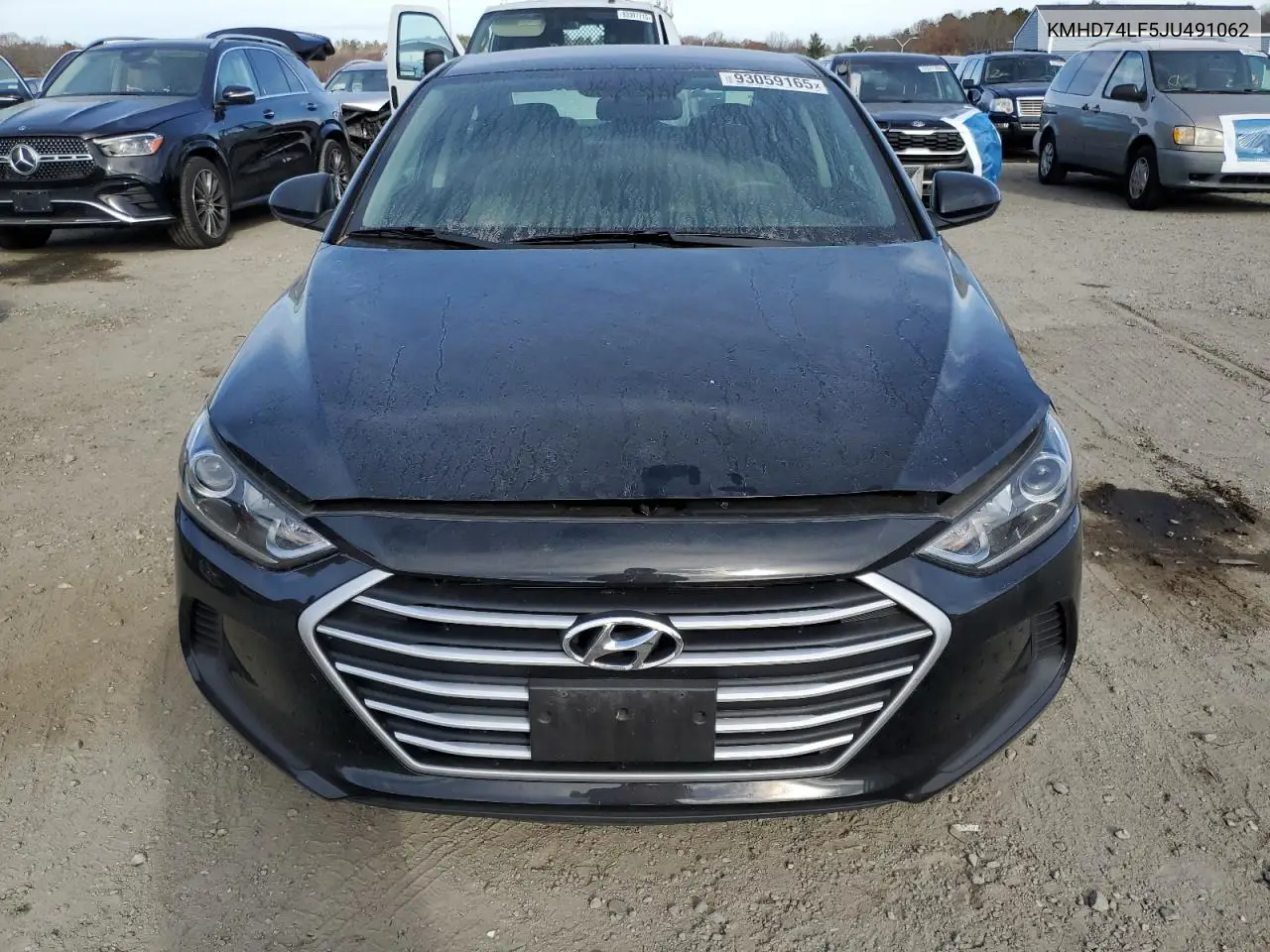 KMHD74LF5JU491062 2018 Hyundai Elantra Se