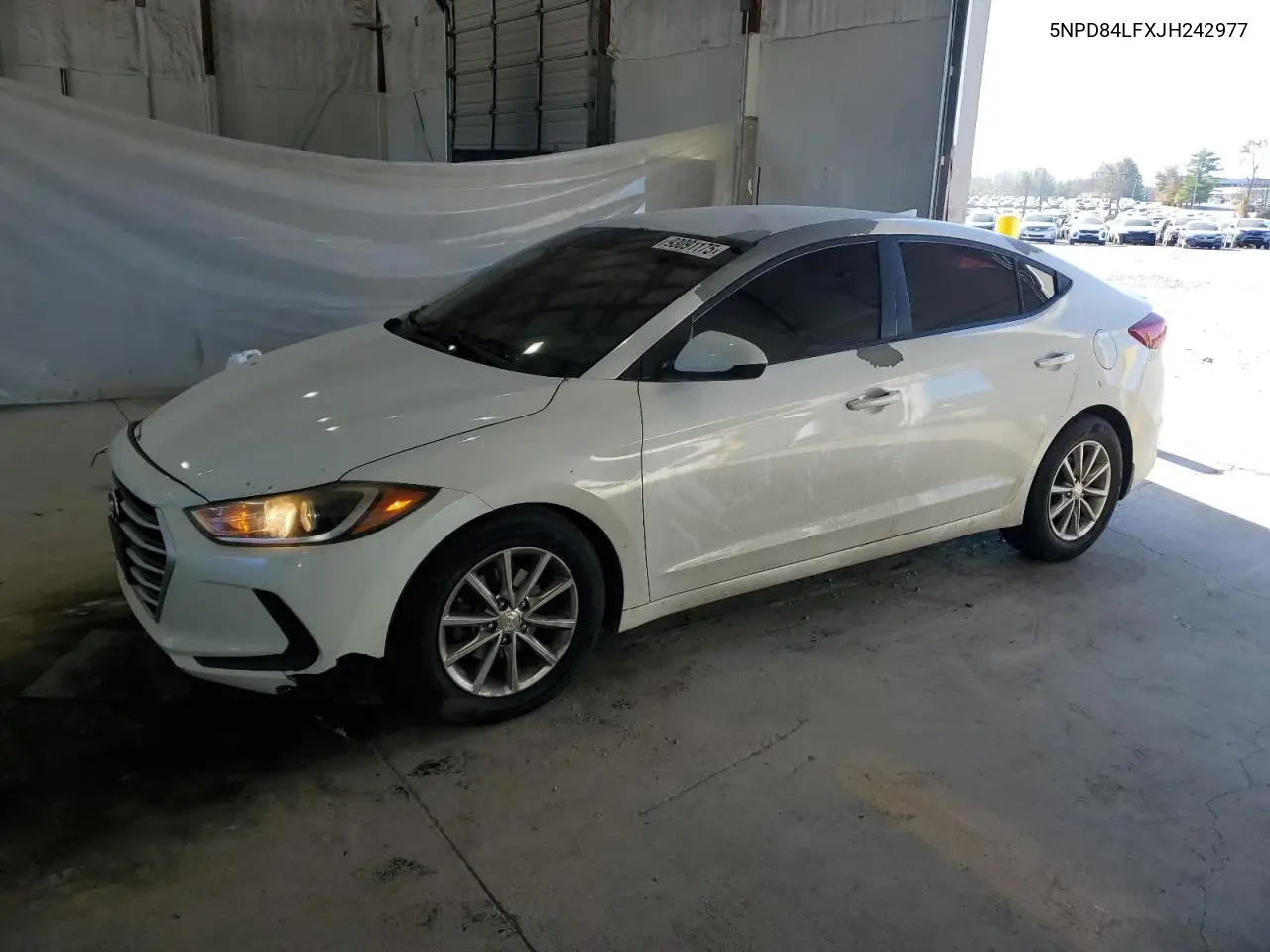 5NPD84LFXJH242977 2018 Hyundai Elantra Sel