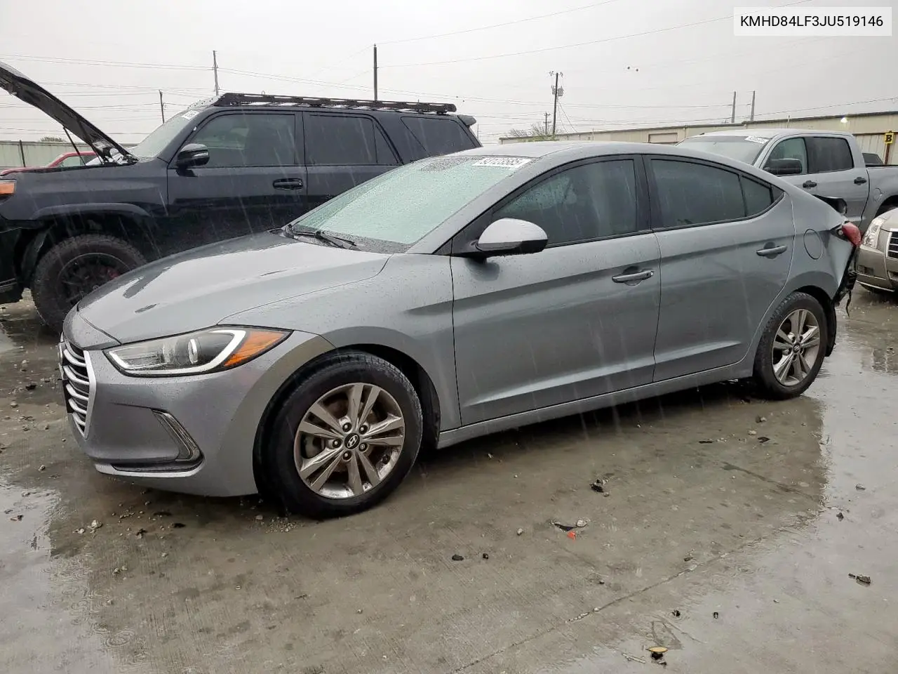 KMHD84LF3JU519146 2018 Hyundai Elantra Sel