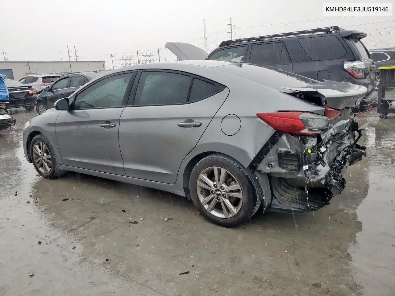KMHD84LF3JU519146 2018 Hyundai Elantra Sel