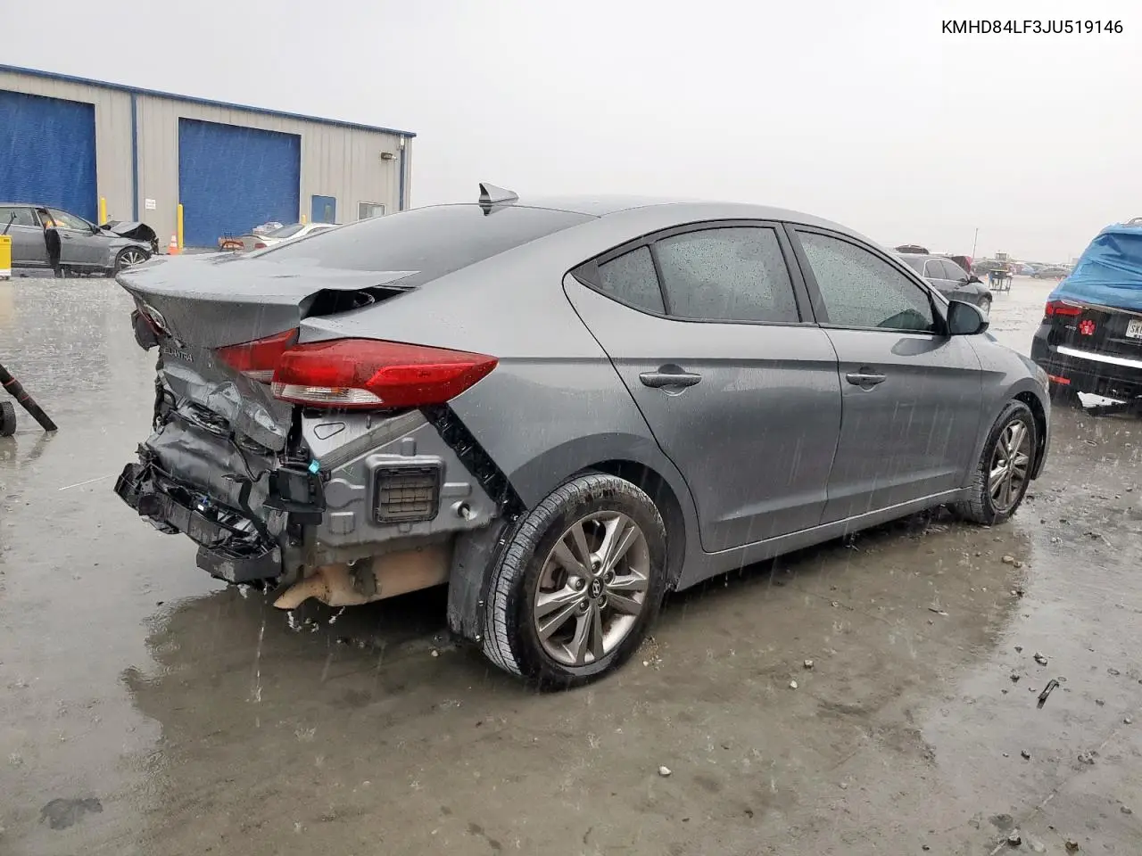 KMHD84LF3JU519146 2018 Hyundai Elantra Sel