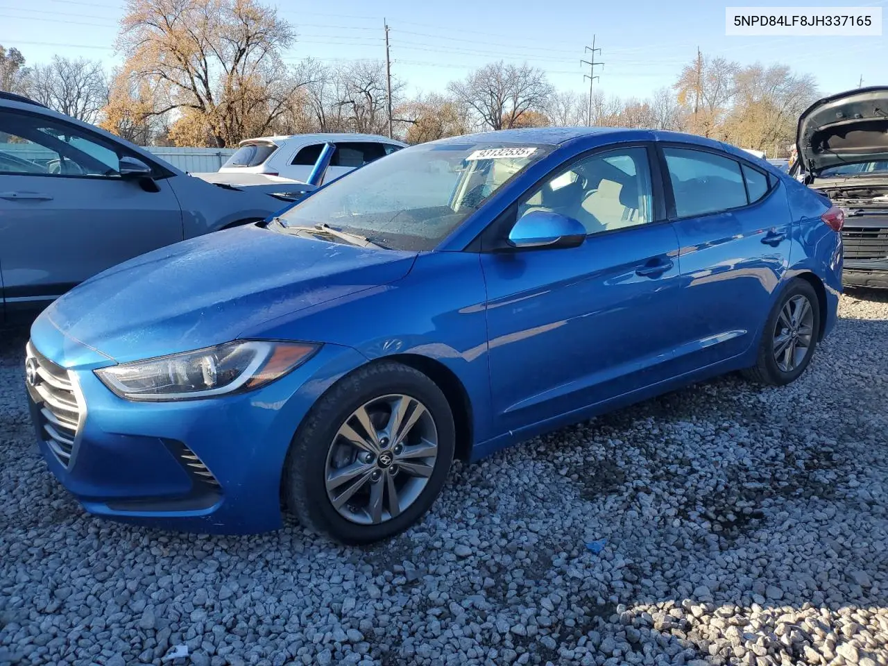 5NPD84LF8JH337165 2018 Hyundai Elantra Sel