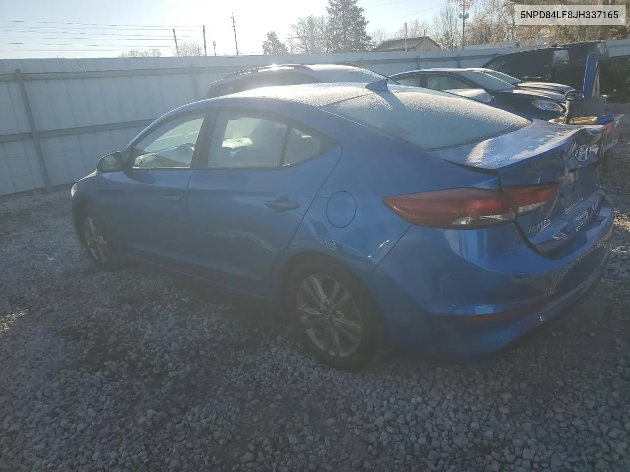 5NPD84LF8JH337165 2018 Hyundai Elantra Sel