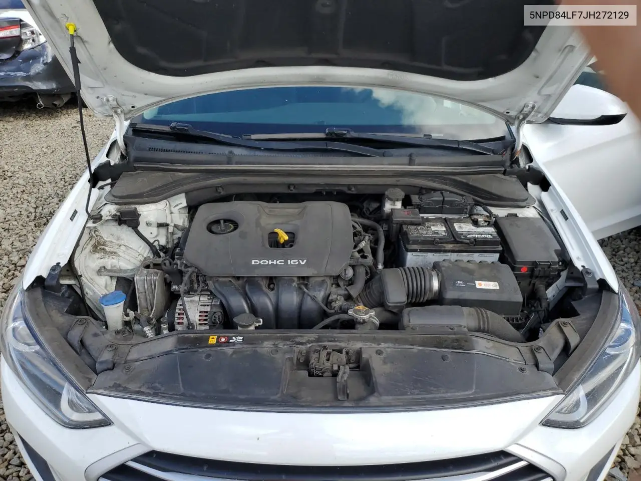 5NPD84LF7JH272129 2018 Hyundai Elantra Sel
