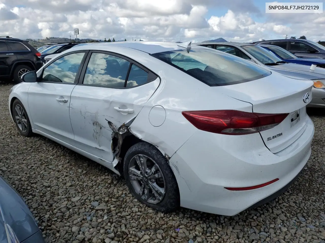 5NPD84LF7JH272129 2018 Hyundai Elantra Sel