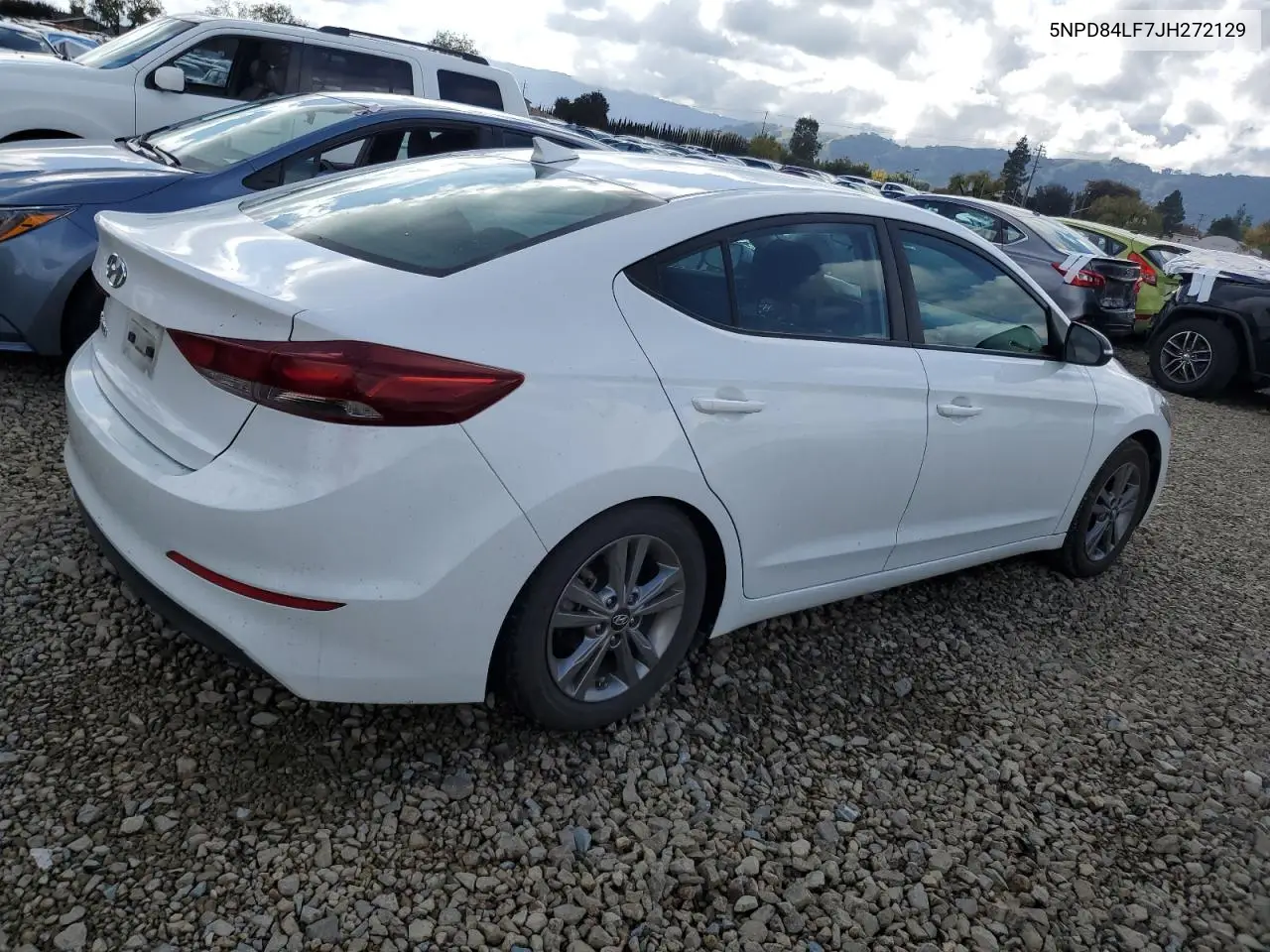 5NPD84LF7JH272129 2018 Hyundai Elantra Sel