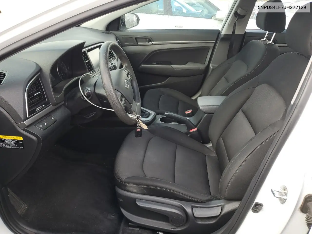 5NPD84LF7JH272129 2018 Hyundai Elantra Sel
