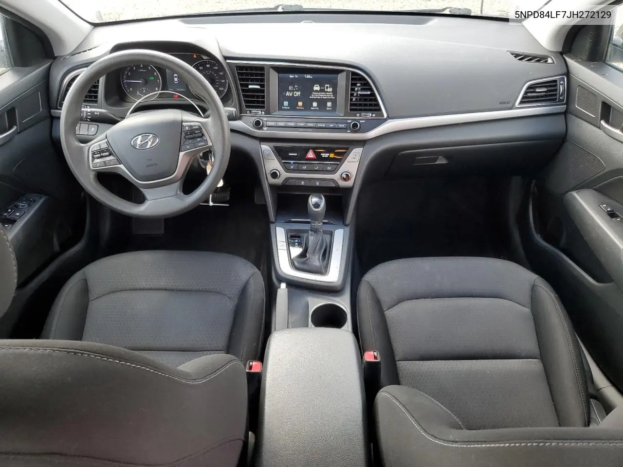 5NPD84LF7JH272129 2018 Hyundai Elantra Sel