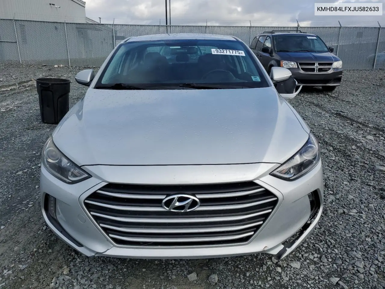 KMHD84LFXJU582633 2018 Hyundai Elantra Sel