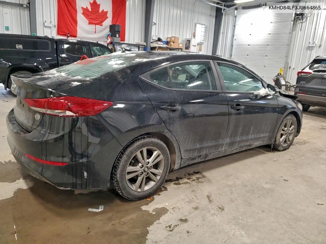 KMHD84LF3JU664865 2018 Hyundai Elantra Sel