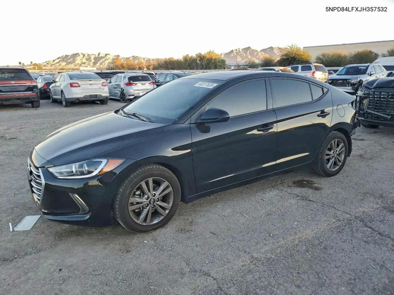 5NPD84LFXJH357532 2018 Hyundai Elantra Sel