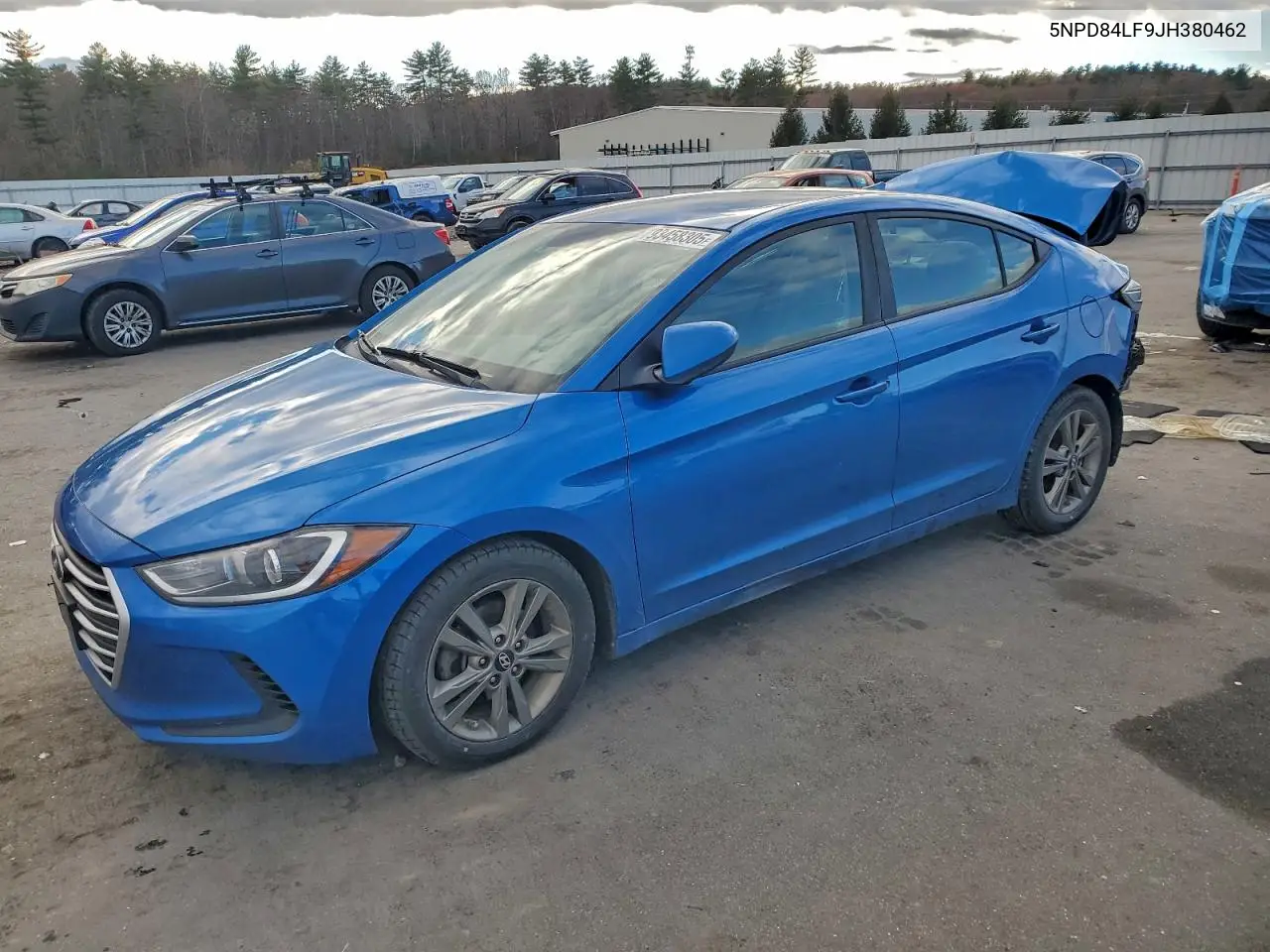 5NPD84LF9JH380462 2018 Hyundai Elantra Sel