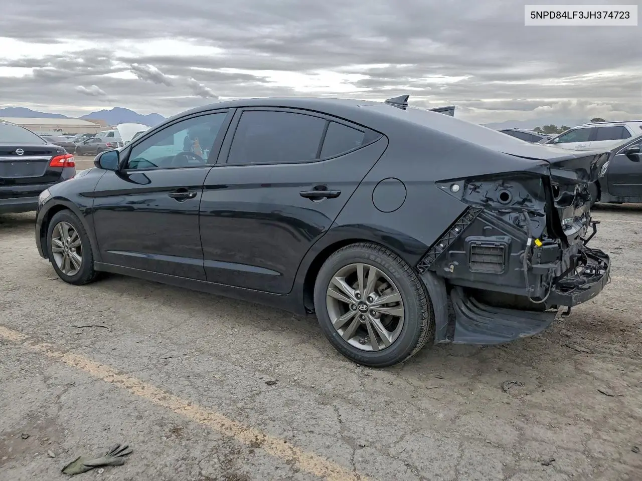 5NPD84LF3JH374723 2018 Hyundai Elantra Sel