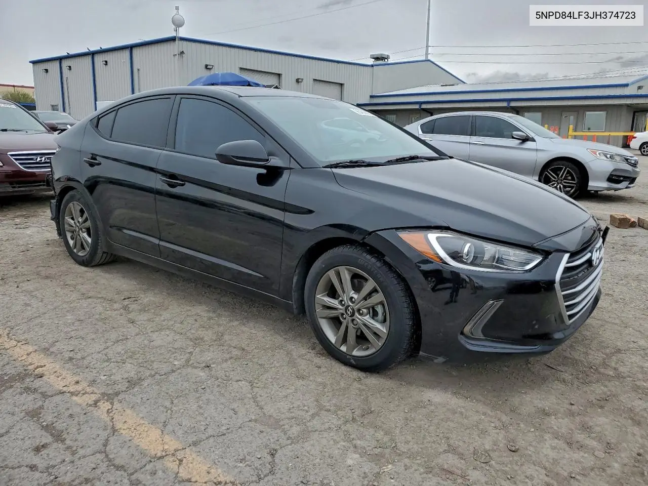 5NPD84LF3JH374723 2018 Hyundai Elantra Sel