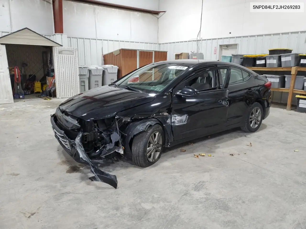 5NPD84LF2JH269283 2018 Hyundai Elantra Sel