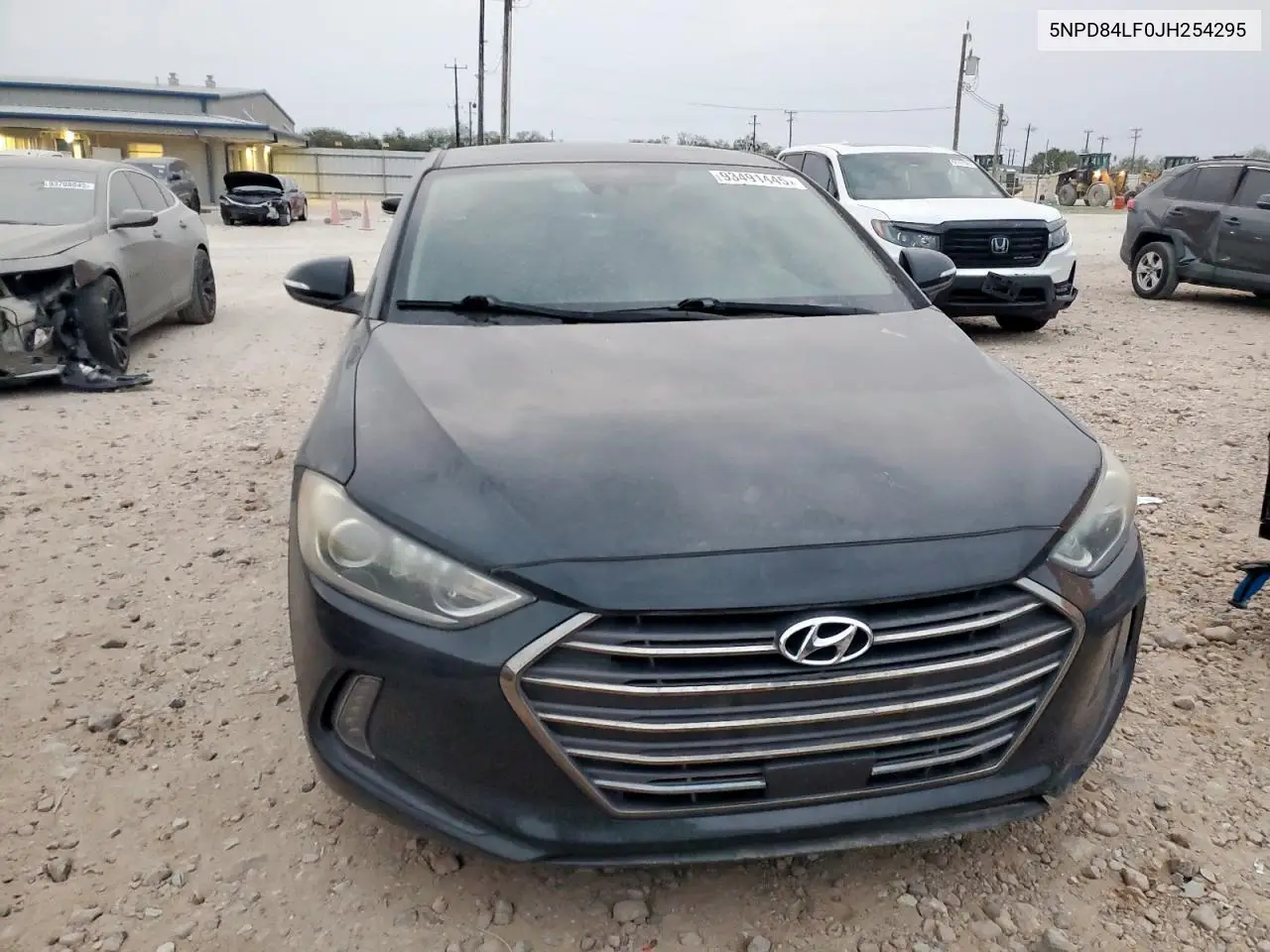 5NPD84LF0JH254295 2018 Hyundai Elantra Sel