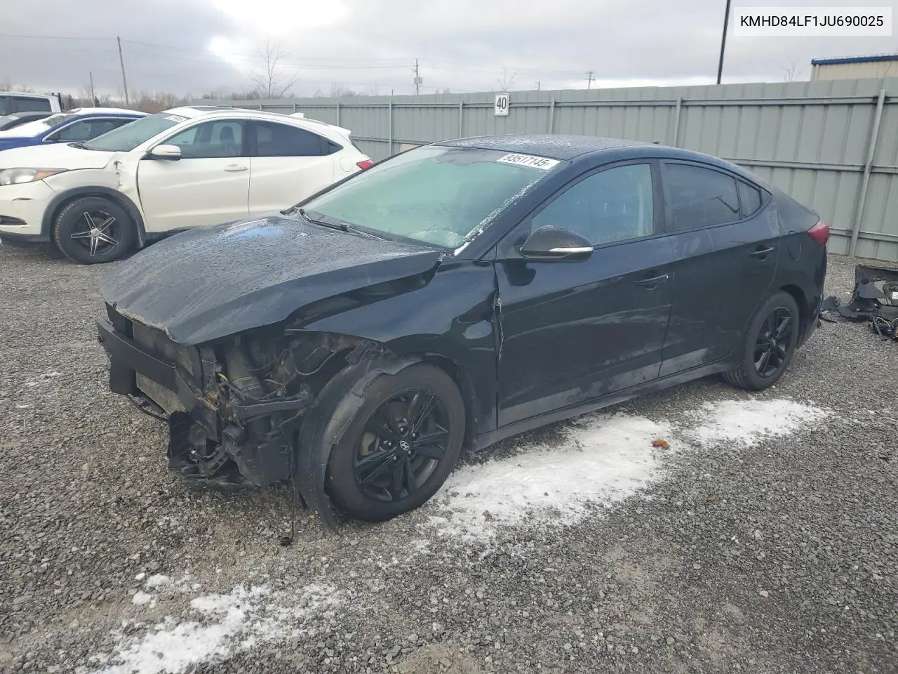 KMHD84LF1JU690025 2018 Hyundai Elantra Sel