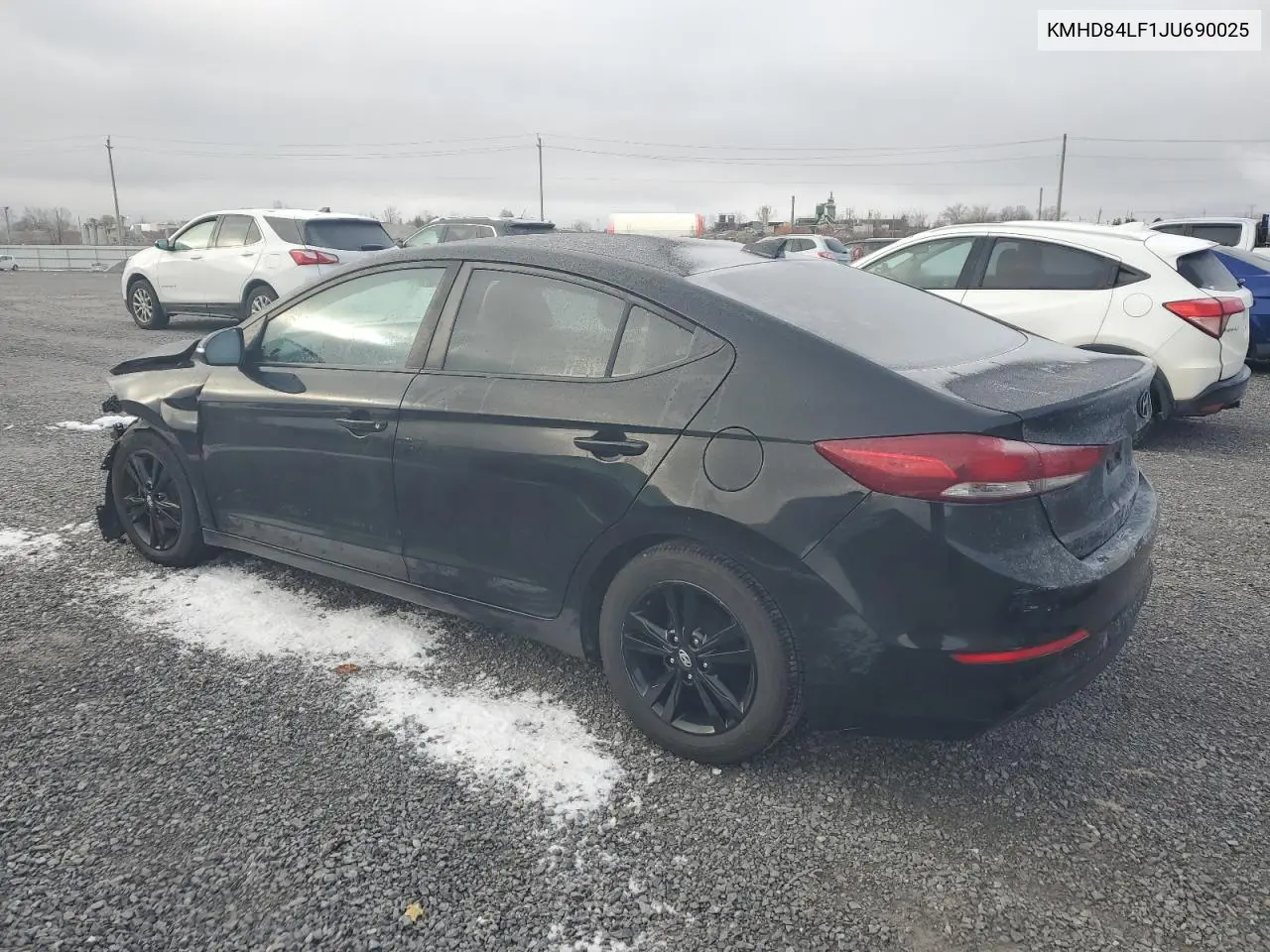KMHD84LF1JU690025 2018 Hyundai Elantra Sel