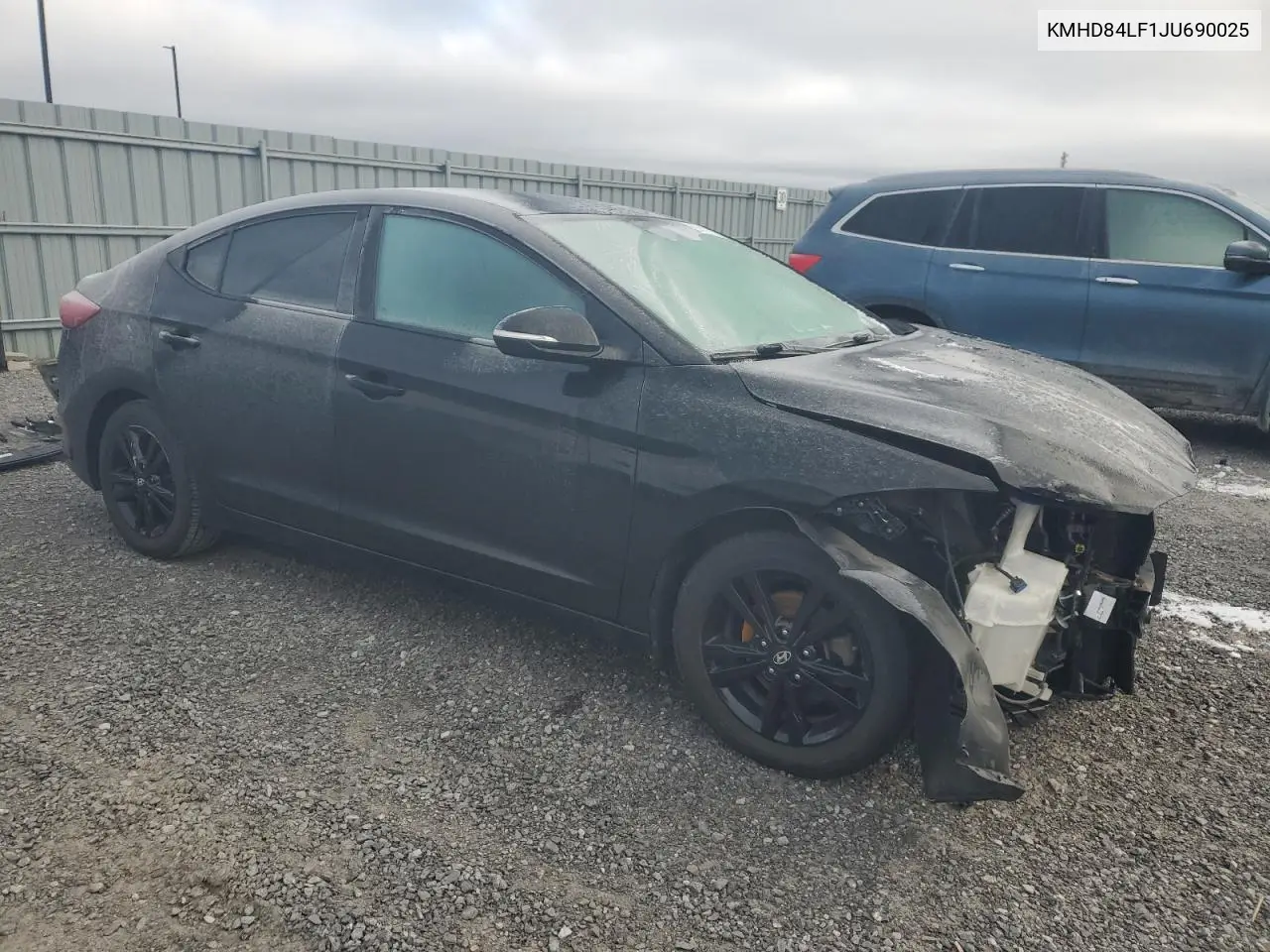 KMHD84LF1JU690025 2018 Hyundai Elantra Sel