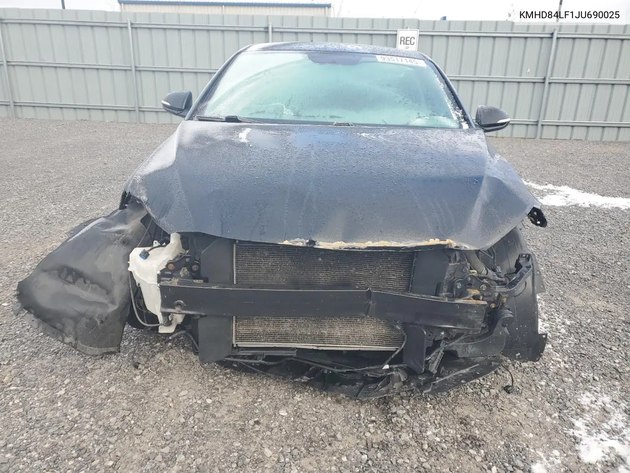 KMHD84LF1JU690025 2018 Hyundai Elantra Sel