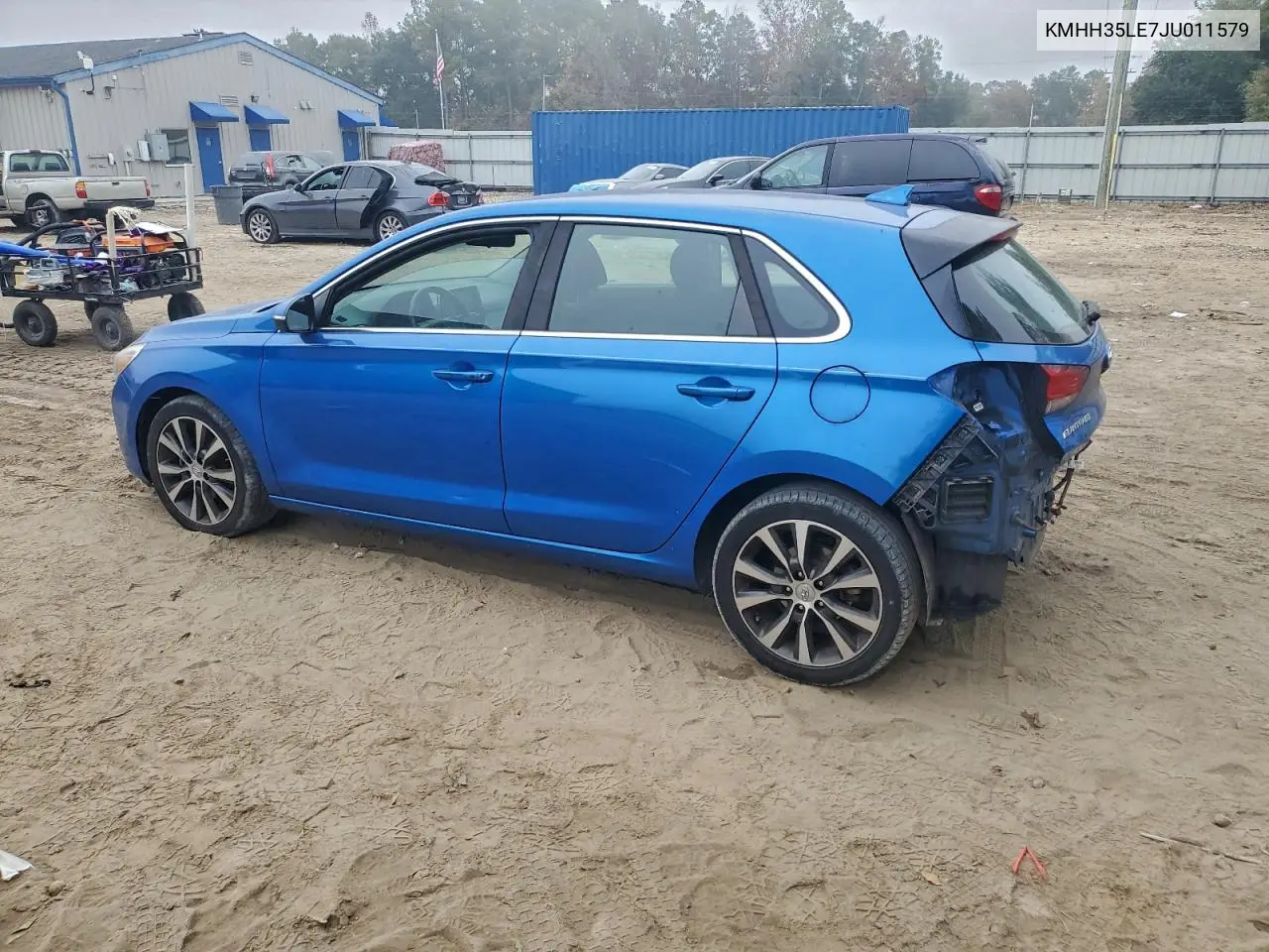KMHH35LE7JU011579 2018 Hyundai Elantra Gt