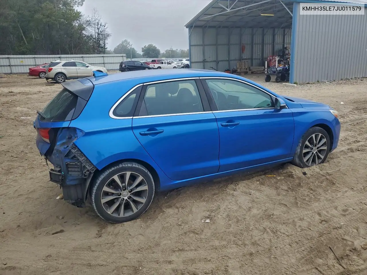 KMHH35LE7JU011579 2018 Hyundai Elantra Gt