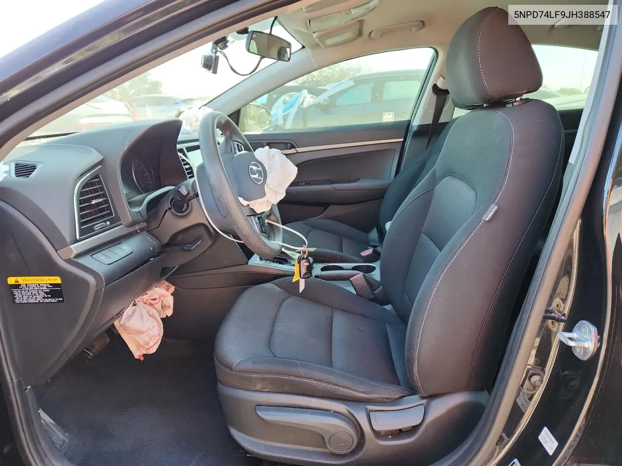 5NPD74LF9JH388547 2018 Hyundai Elantra Se