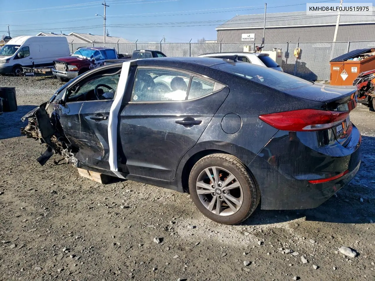 KMHD84LF0JU515975 2018 Hyundai Elantra Sel