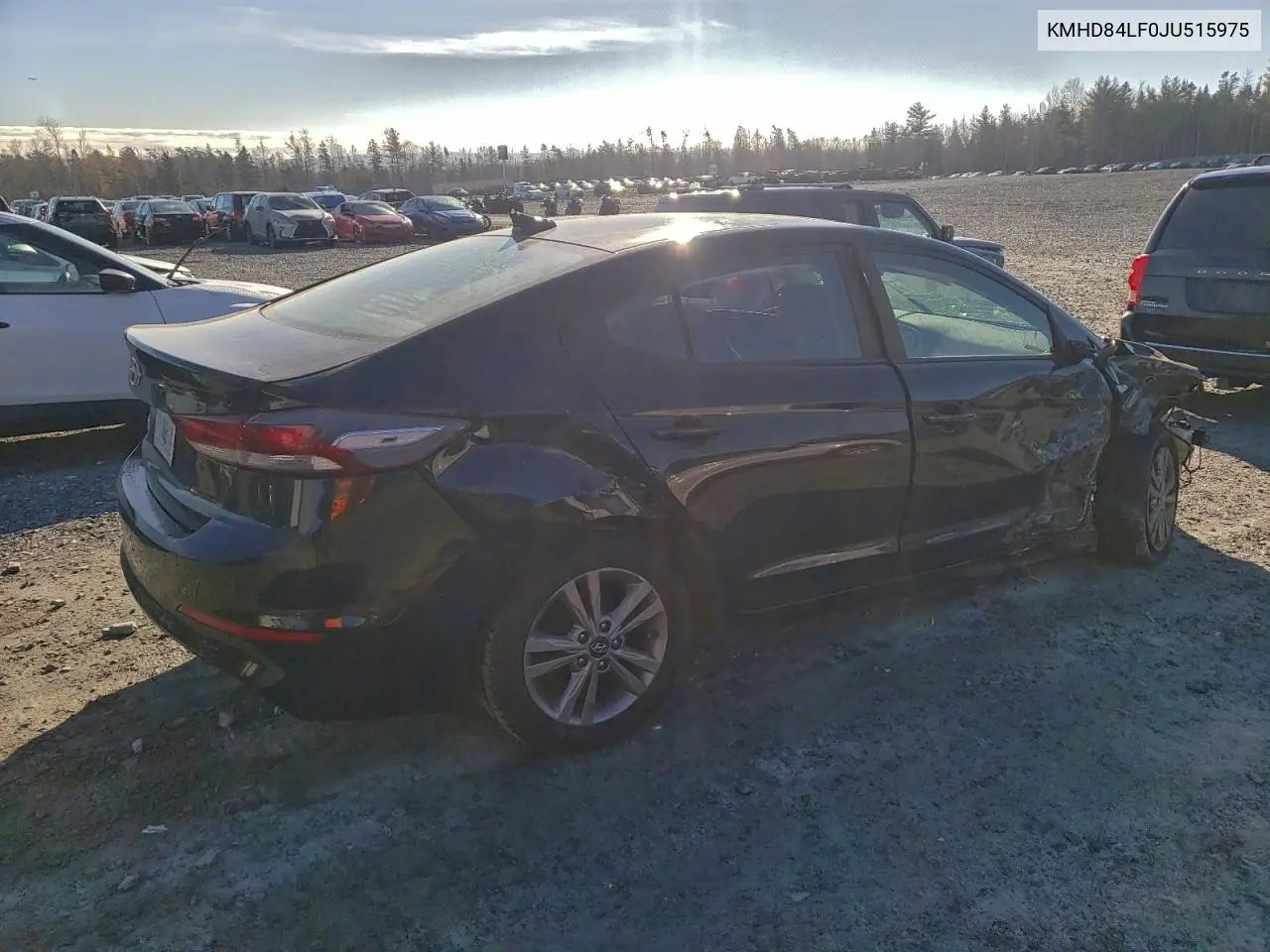 KMHD84LF0JU515975 2018 Hyundai Elantra Sel