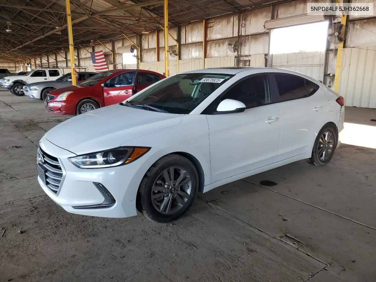 5NPD84LF5JH362668 2018 Hyundai Elantra Sel