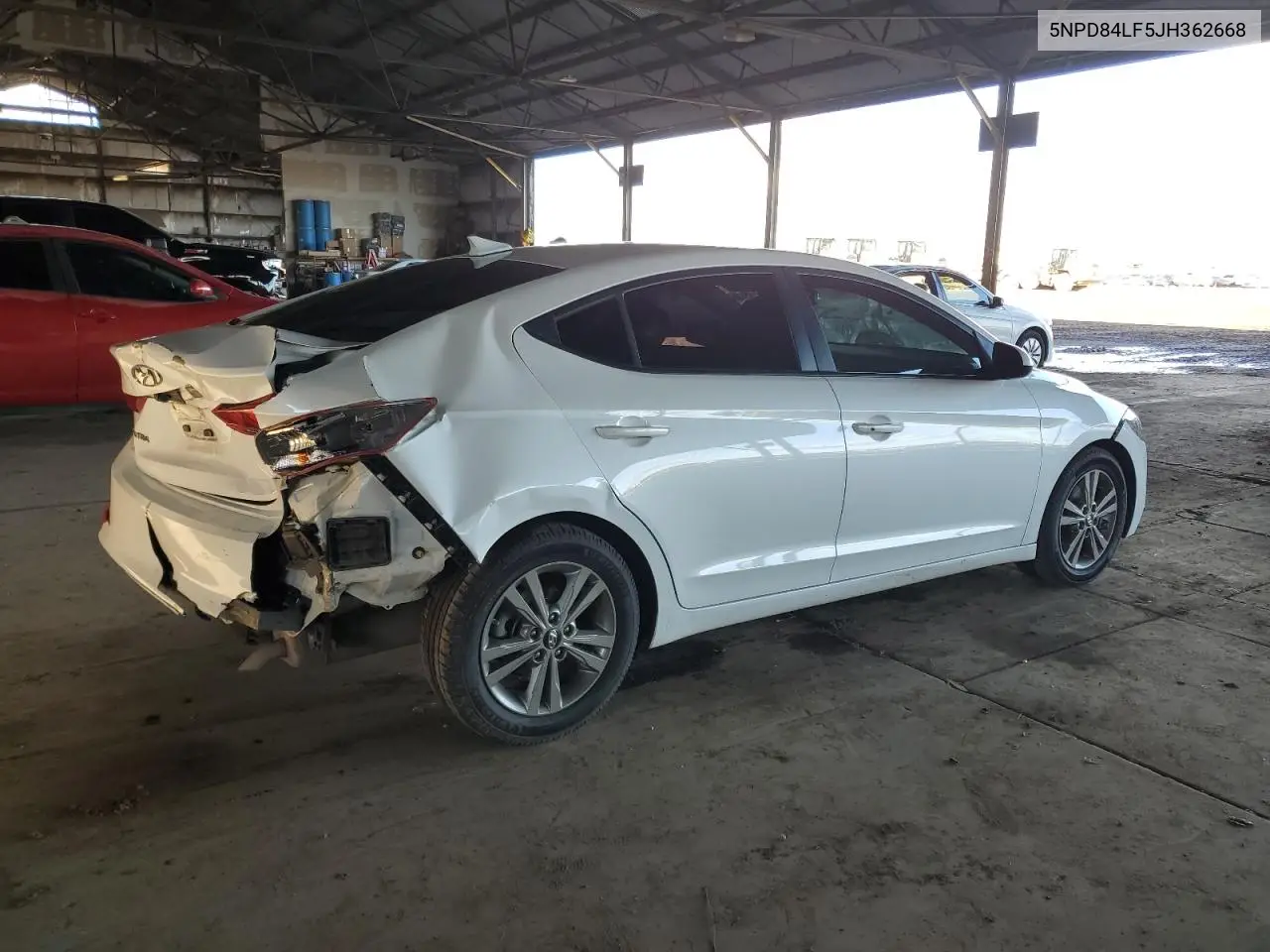 5NPD84LF5JH362668 2018 Hyundai Elantra Sel