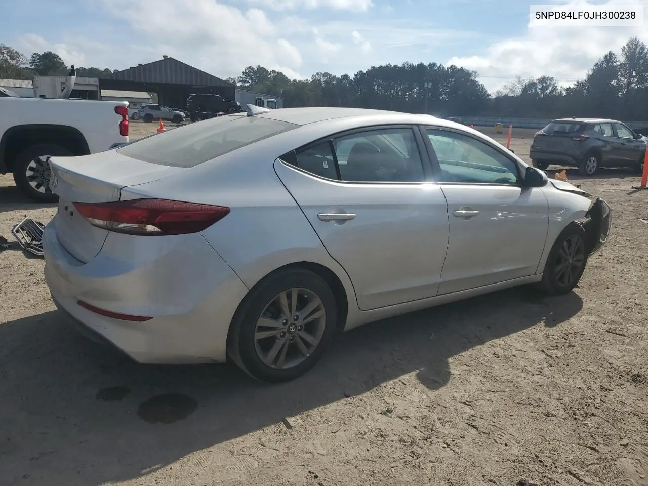 5NPD84LF0JH300238 2018 Hyundai Elantra Sel