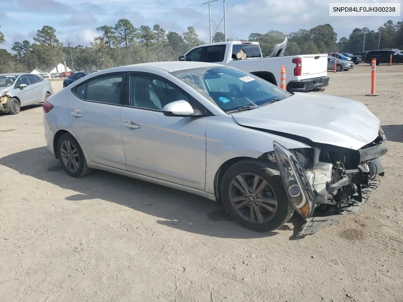 5NPD84LF0JH300238 2018 Hyundai Elantra Sel