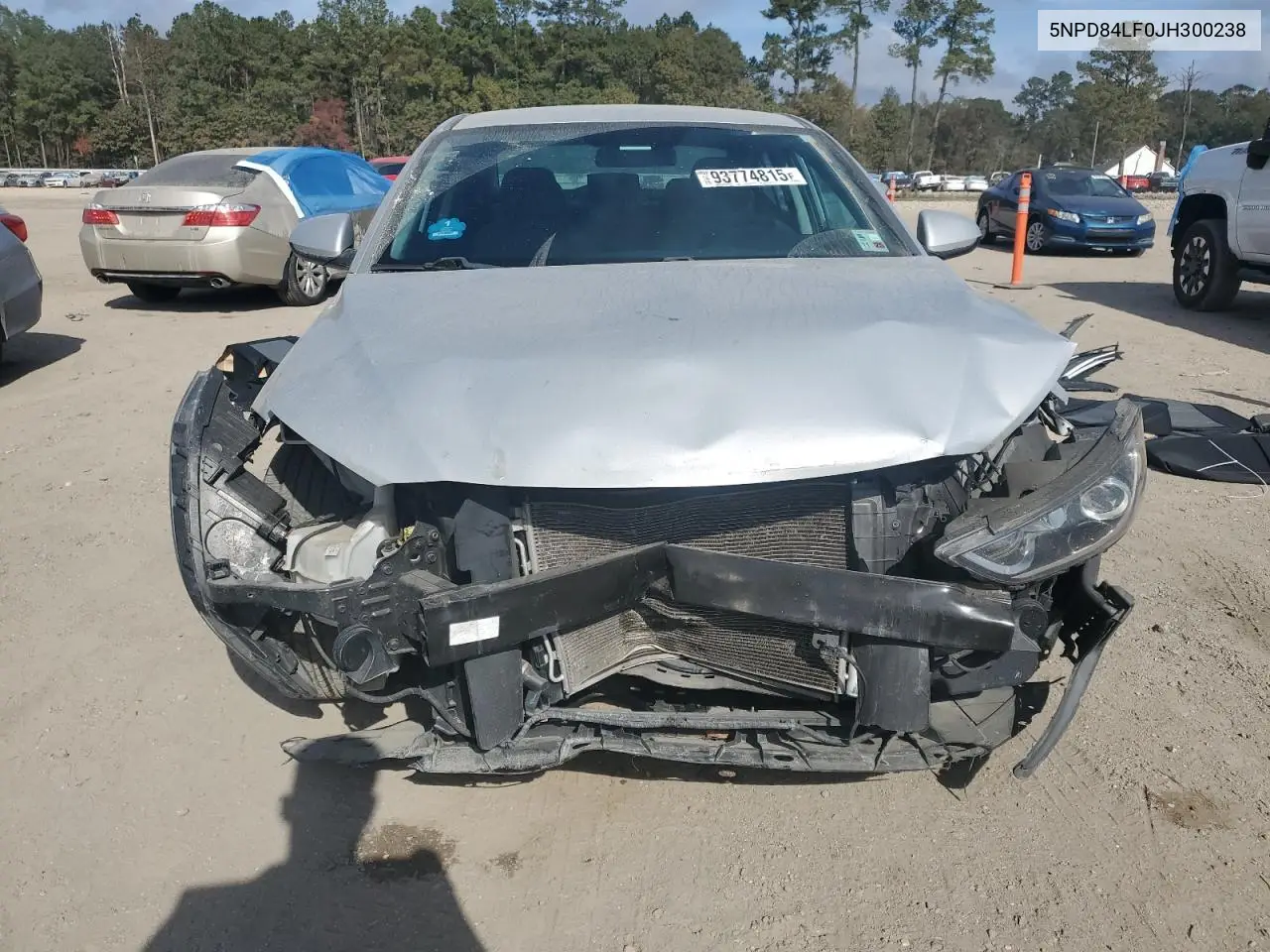 5NPD84LF0JH300238 2018 Hyundai Elantra Sel