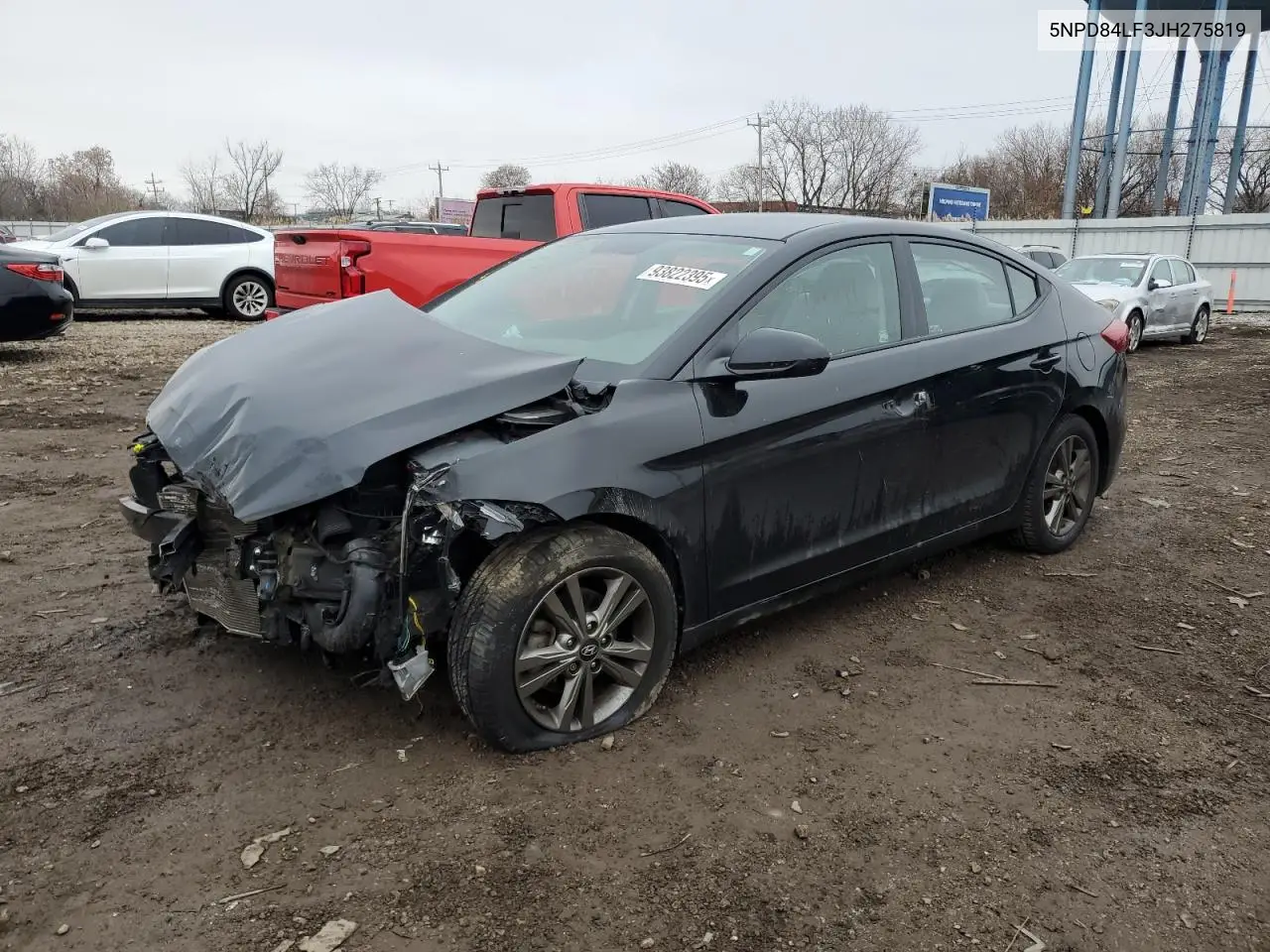 5NPD84LF3JH275819 2018 Hyundai Elantra Sel