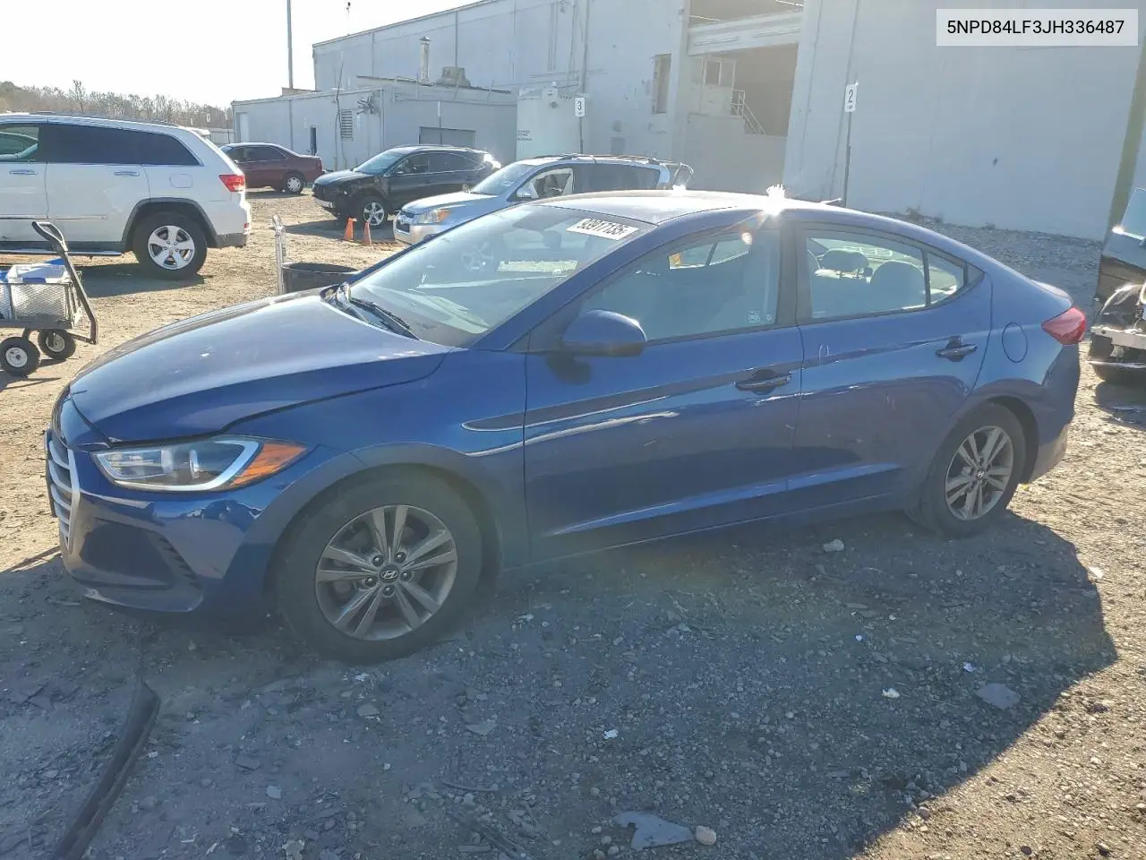 5NPD84LF3JH336487 2018 Hyundai Elantra Sel