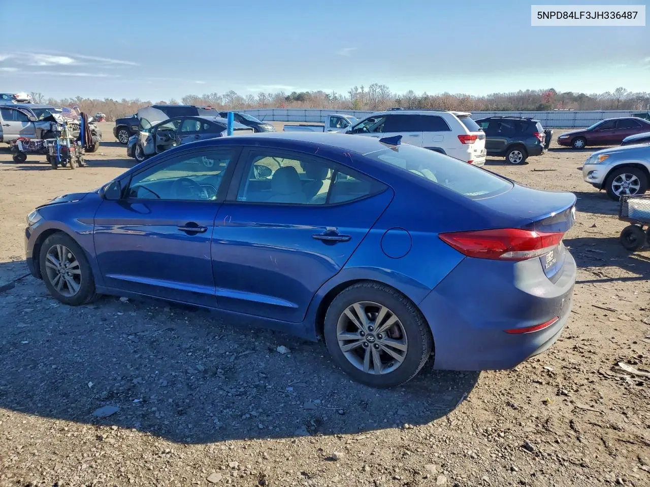 5NPD84LF3JH336487 2018 Hyundai Elantra Sel