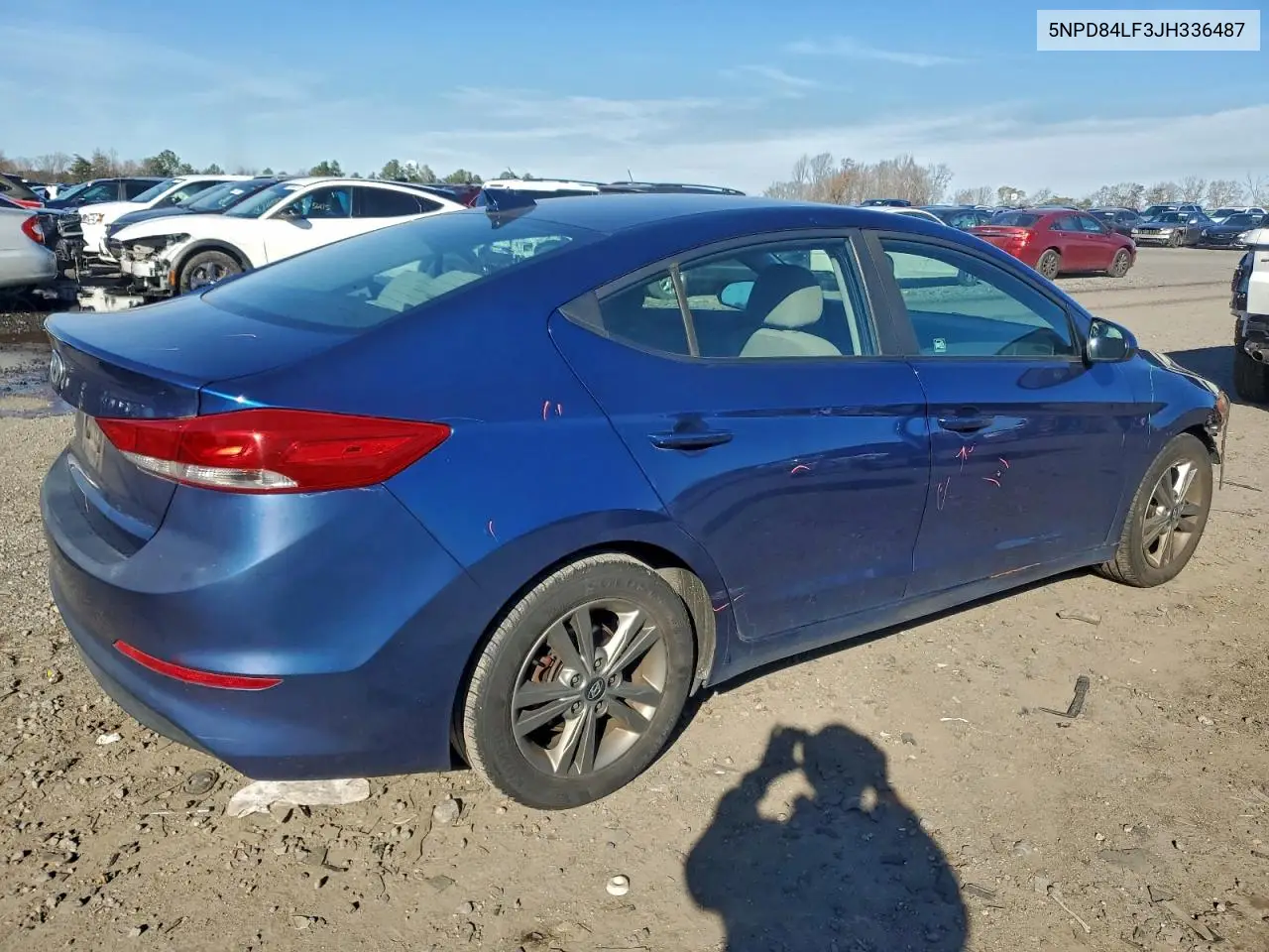 5NPD84LF3JH336487 2018 Hyundai Elantra Sel