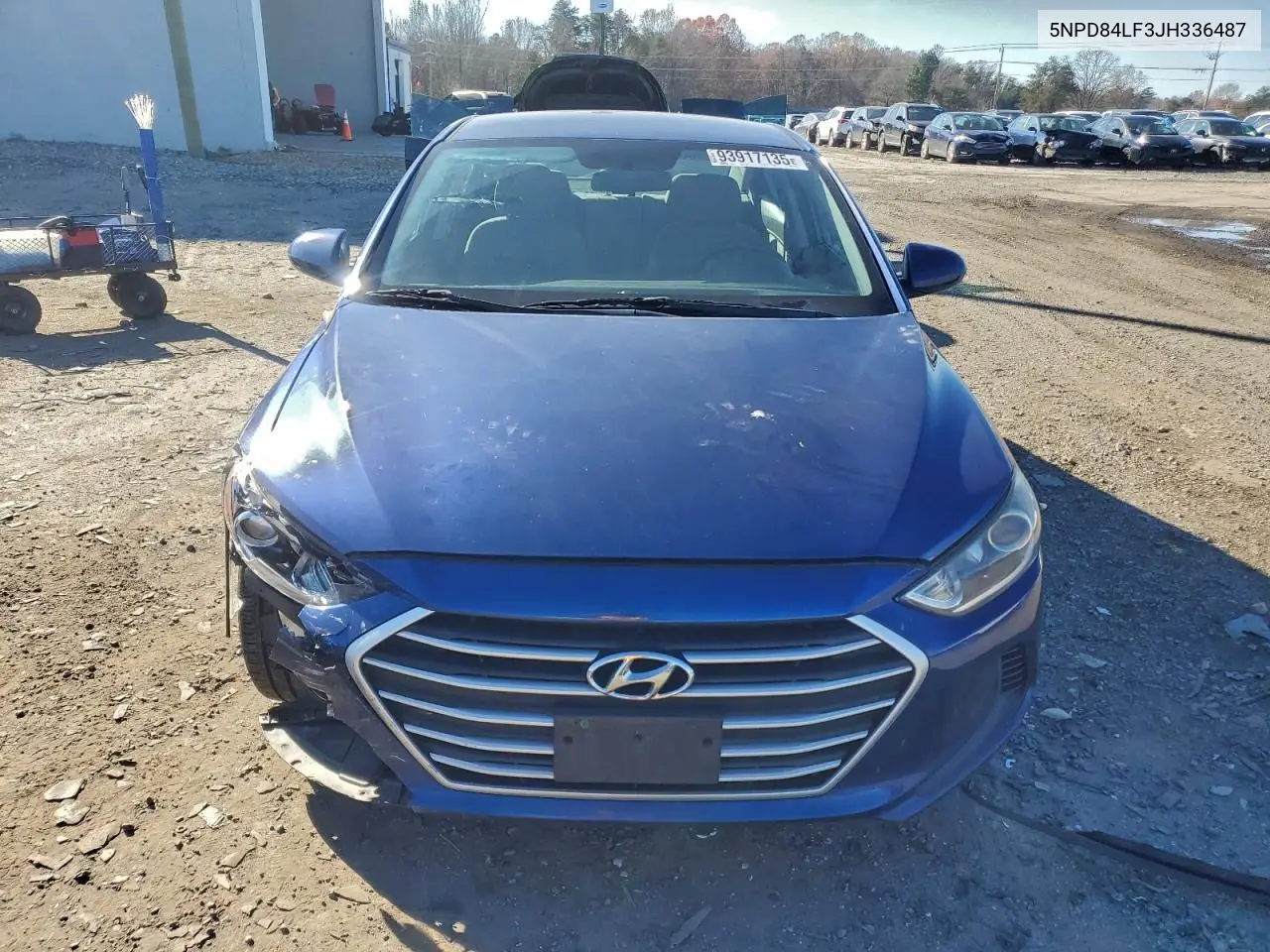 5NPD84LF3JH336487 2018 Hyundai Elantra Sel