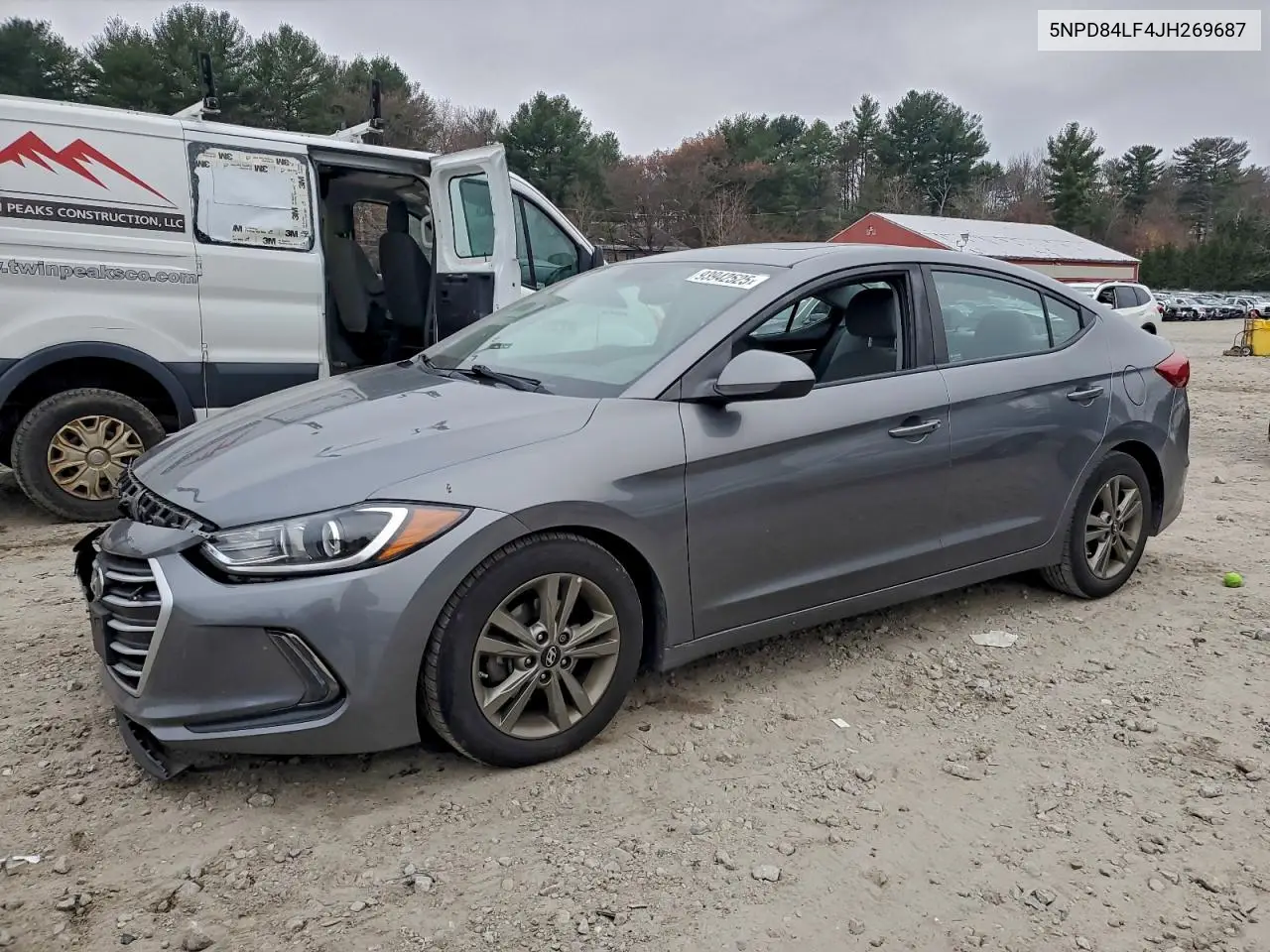 5NPD84LF4JH269687 2018 Hyundai Elantra Sel