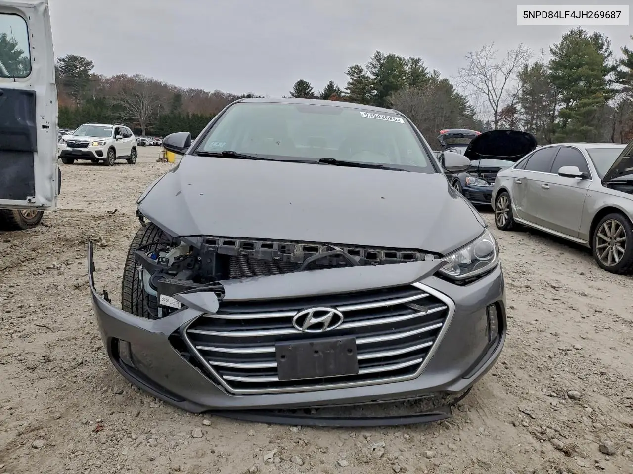 5NPD84LF4JH269687 2018 Hyundai Elantra Sel