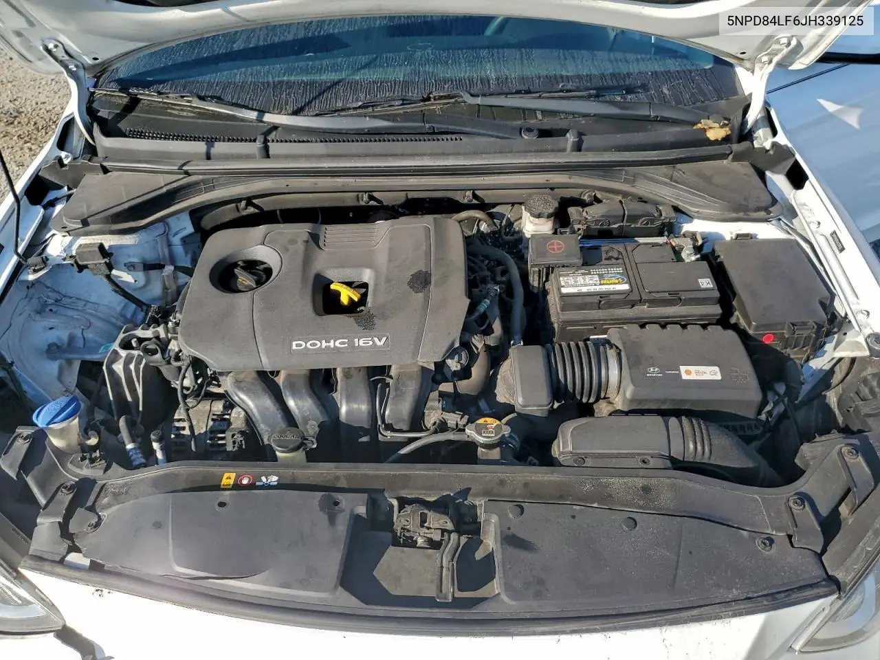 5NPD84LF6JH339125 2018 Hyundai Elantra Sel