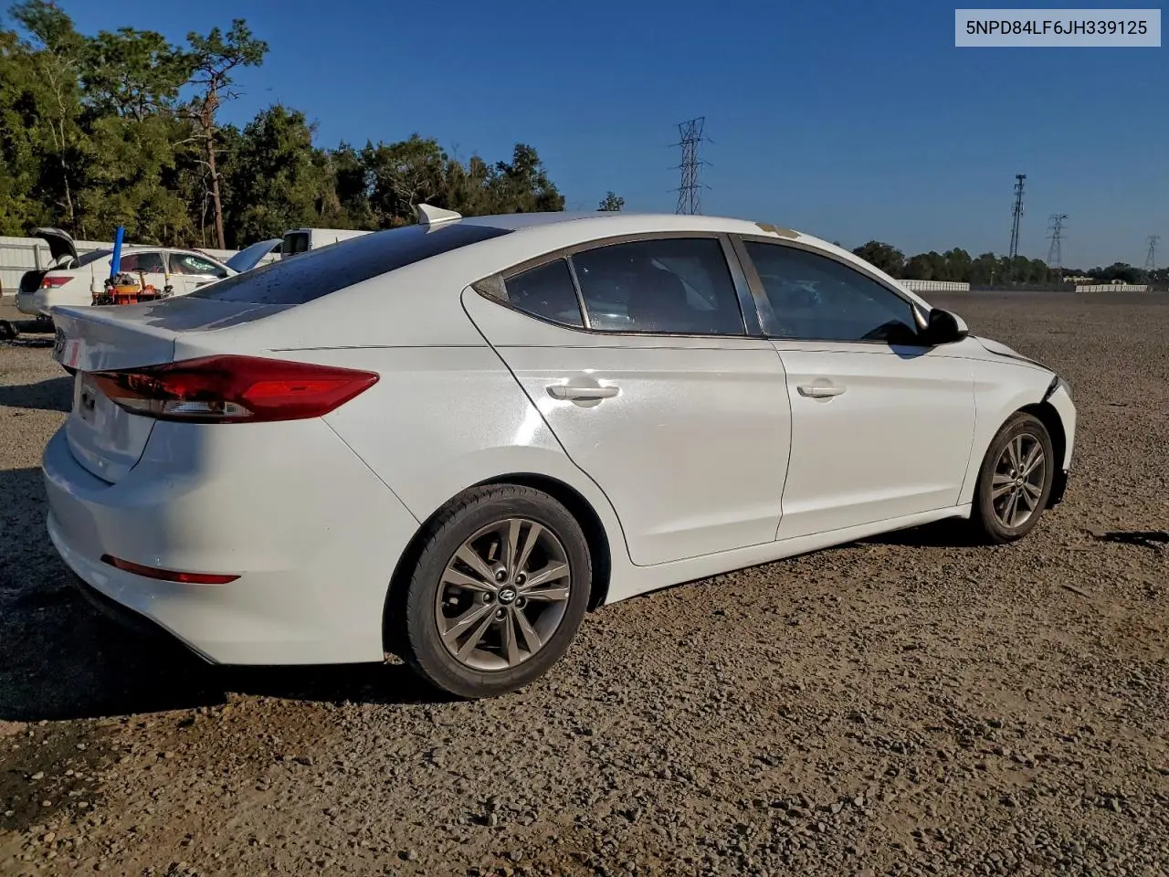 5NPD84LF6JH339125 2018 Hyundai Elantra Sel
