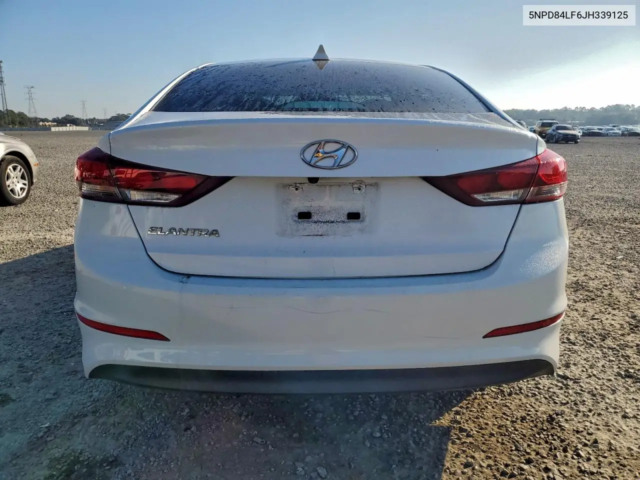 5NPD84LF6JH339125 2018 Hyundai Elantra Sel