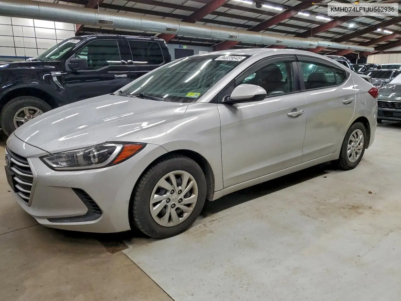 KMHD74LF1JU562936 2018 Hyundai Elantra Se